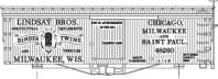 O-306-CD Lindsay Brothers Box Car