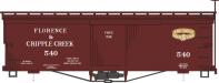 HOn3-100 Florence & Cripple Creek Box Car