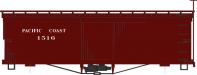 HOn3-101 Pacific Coast Box Car