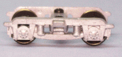 HO-606 PRR 4 Wheel Roller Bearing Trucks