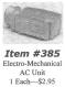 BCW-0385 Electro-Mechanical AC