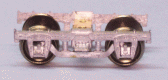 HO-621 4 Wheel Passenger Truck Old Style