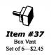 BCW-0037 Box Vent