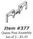 BCW-0377 Queen Post Assembly