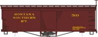 HOn3-103 Montana Southern Box Car